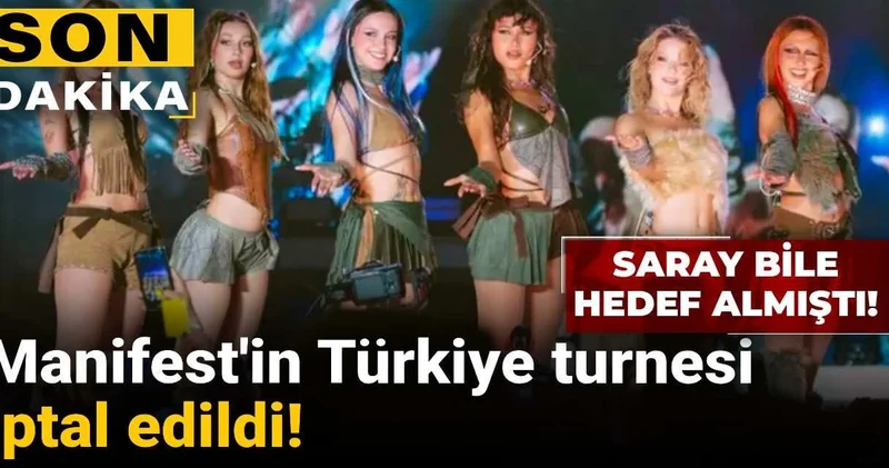 Son dakika Manifest in Türkiye turnesi iptal edildi!