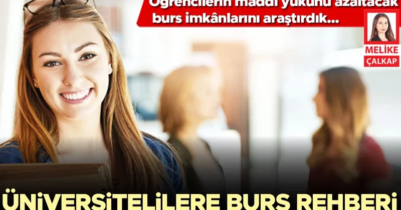 Üniversitelilere burs rehberi