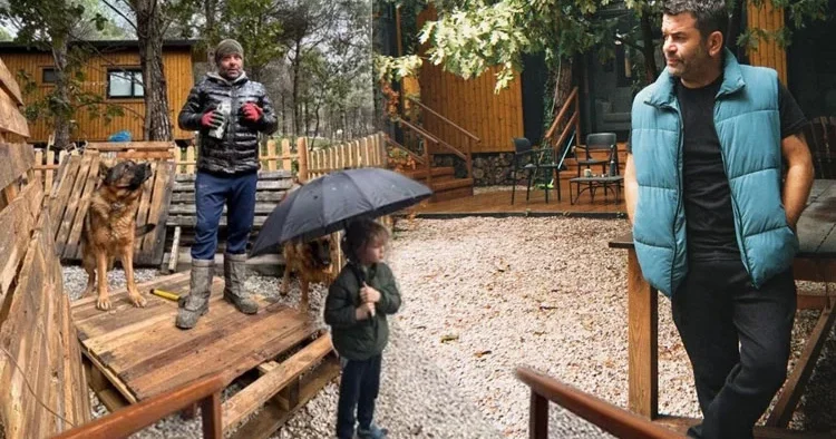 Ünlü oyuncu kalabalıktan kaçtı... Şehrin içinde doğal hayat!