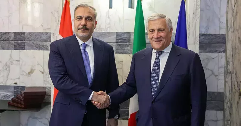 Bakan Fidan, İtalya da