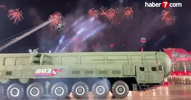 Kuzey Kore “Hwasong 20”yi ilk kez tanıttı... Dünyanın her yerini vurabiliriz