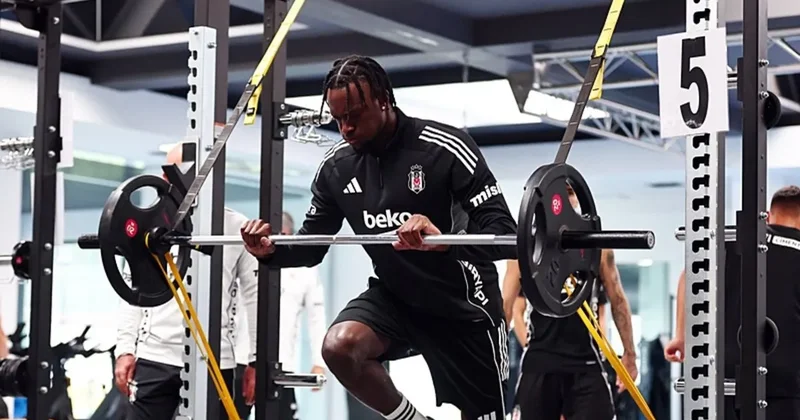 Beşiktaş, salonda çalıştı!