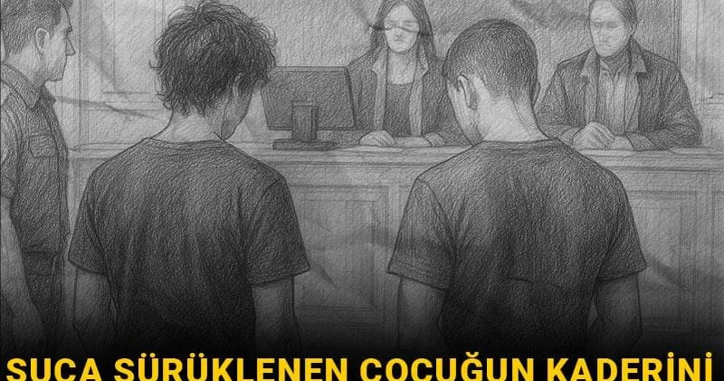 Suça sürüklenen çocuğun kaderini hakim belirleyecek