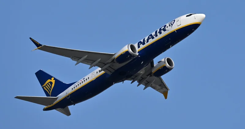 Ryanair uçağı sadece altı dakikalık yakıtla havada kaldı