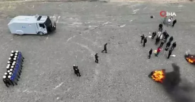 Çevik kuvvet polisi, tatbikat ve eğitimlerle olaylara müdahale kabiliyetini geliştiriyor