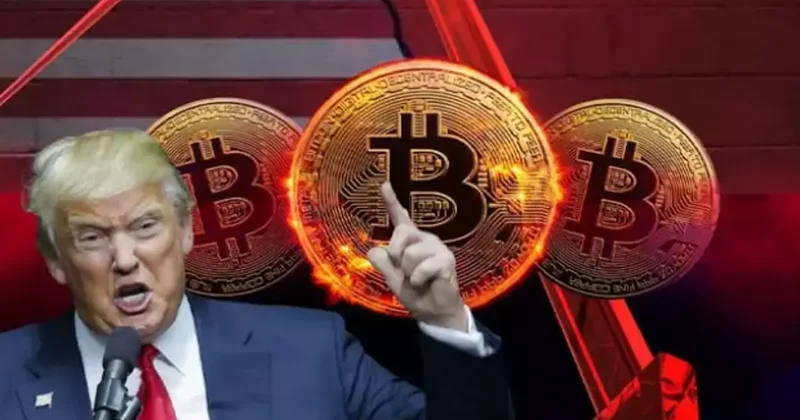 Bitcoin dibe çakıldı! Kripto parada Trump etkisi