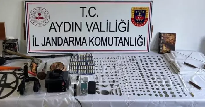 Bizans ve Roma dönemlerine ait tarihi eserler ele geçirildi