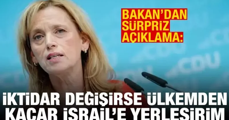 Prien: AfD iktidar olursa Almanya dan kaçıp İsrail e yerleşirim