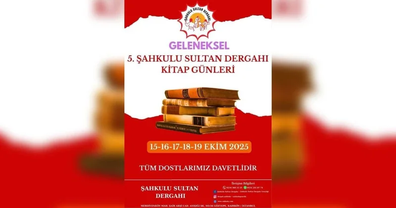 Şahkulu Sultan Dergâhı’nda 5. Kitap Günleri başlıyor