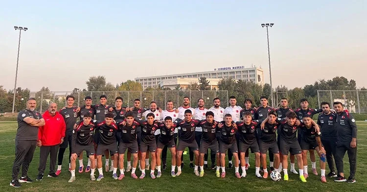 17 Yaş Altı Milli Futbol Takımı, hazırlık maçında Özbekistan la yenişemedi!