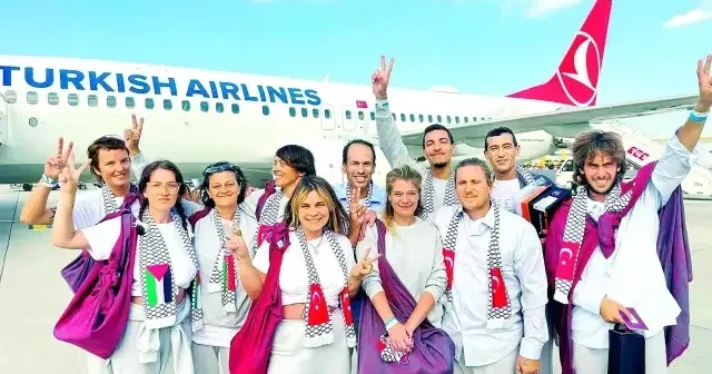 Özgürlük Filosu’nun 94 yolcusu Türkiye’de Gündem Haberleri