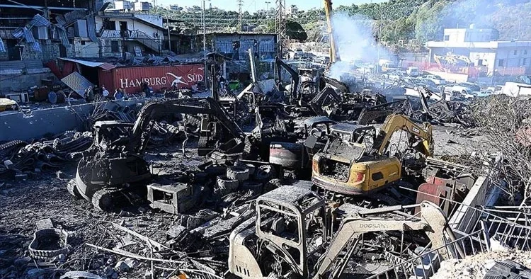 İsrail Lübnan ı vurdu: 1 ölü 7 yaralı