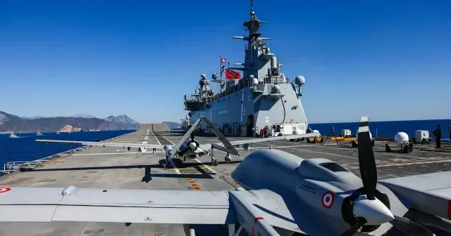 Milli SİHA’lardan Doğu Akdeniz’de gövde gösterisi: Bayraktar TB3 ve AKINCI hedefleri tam isabetle vurdu VİDEO İZLE