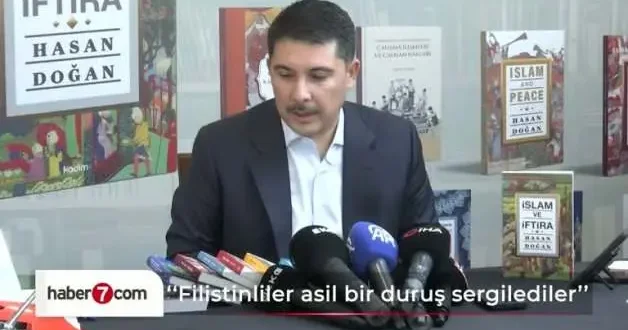 Cumhurbaşkanlığı Özel kalem Müdürü Hasan Doğan: Filistinliler asil bir duruş sergilediler