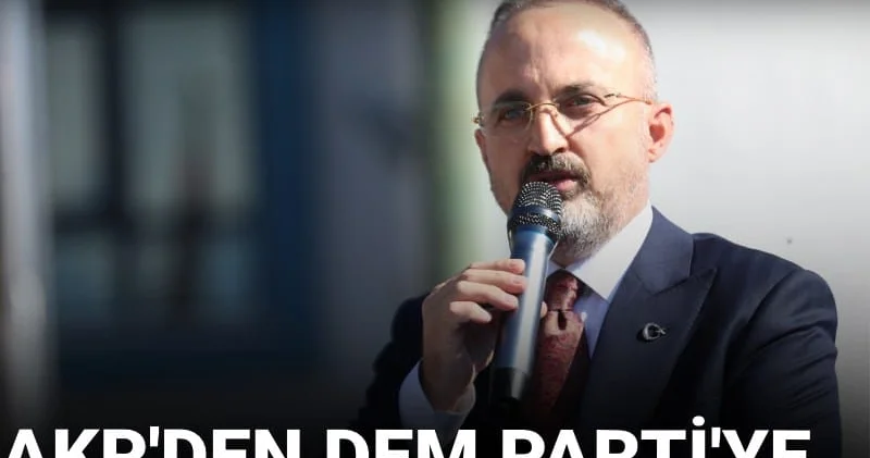 Öcalan sloganı krizi büyüyor! AKP den DEM Parti ye çok sert sözler geldi