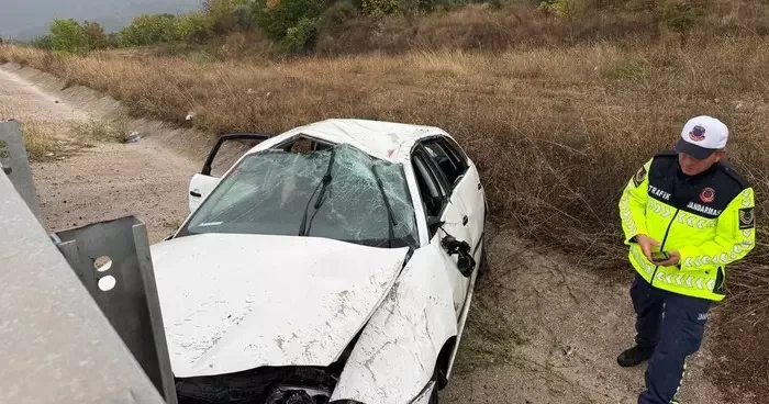 Bursa’da yoğun yağışla gelen kaza: 4 yaralı