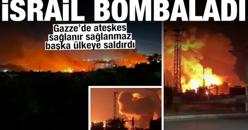 İsrail ordusu Lübnan da Hizbullah ı vurdu