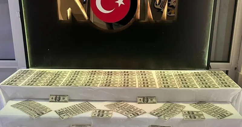 Piyasaya süreceklerdi! 35 bin 100 dolar değerinde sahte banknot ele geçirildi