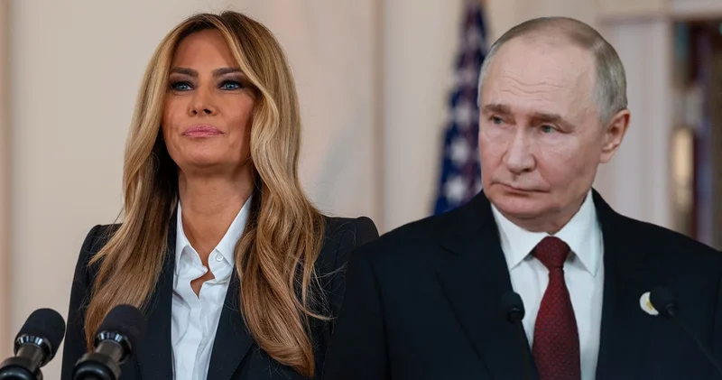 Putin den Melania Trump a: Kendisiyle açık bir iletişim kanalı kurduk