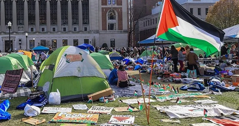 Yale ve California Eyalet Üniversitesi öğrencileri, Gazzelilere destek için açlık grevi başlattı