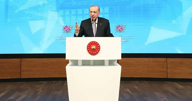 Cumhurbaşkanı Erdoğan: Yargının hedef gösterilmesi büyük bir sorumsuzluktur