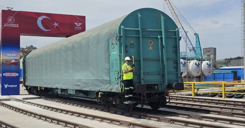 Bandırma Tekirdağ Tren Feribot Hattı hizmete açıldı