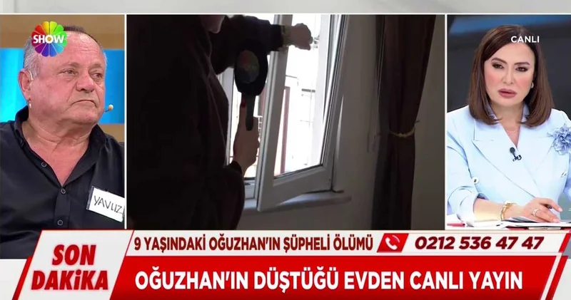 9 yaşındaki Oğuzhan ın şüpheli ölümü Show TV ekranlarında
