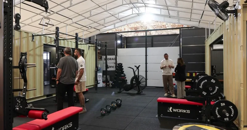 Spor salonu konseptinde yeni dönem: Taşınabilir konteyner sistemi