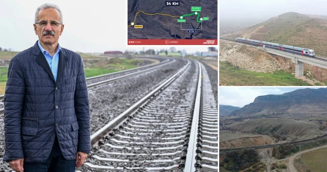 Siirt Kurtalan arasına 34 kilometrelik yeni demiryolu hattı inşa edilecek Türkiye Ekonomisi Haberleri