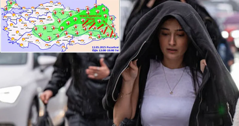 Hava durumu İstanbul: Meteoroloji açıkladı: 5 bölgede sağanak! Hava durumu Son dakika haberleri