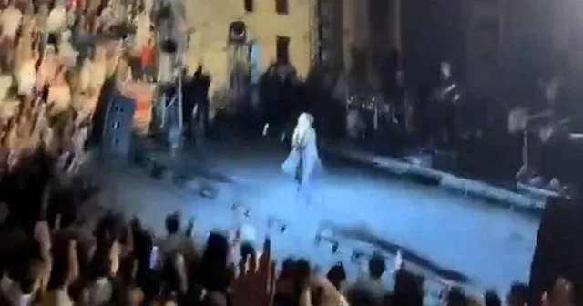 Sertap Erener konserinde ‘Zıplamayan Tayyipçi’ sloganlarına destek verdi VİDEO İZLE