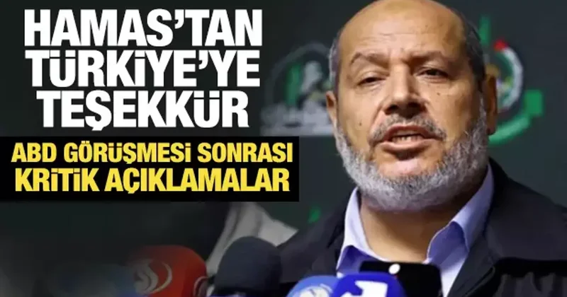 ABD ile görüşmeler sonrası Hamas tan ilk açıklama: Gazze de ateşkese hazırız