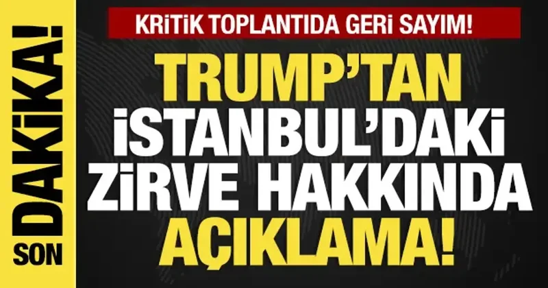 Son dakika... Trump tan Suriye açıklaması: Erdoğan la karar vereceğiz