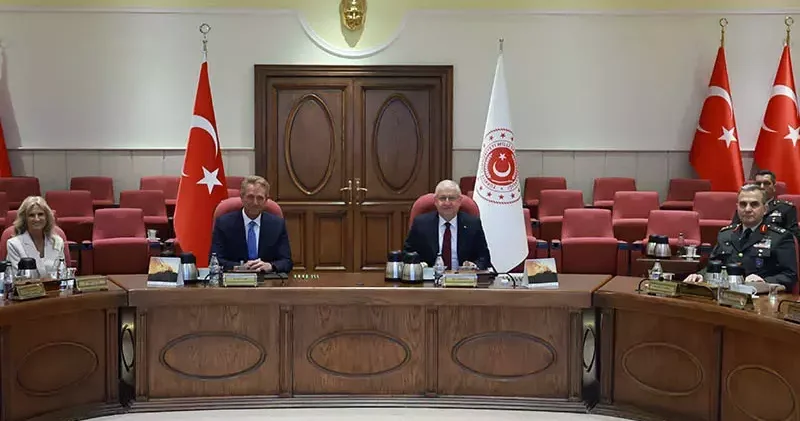 Bakan Güler, Utah Dünya Ticaret Merkezi Başkanı Flake i kabul etti