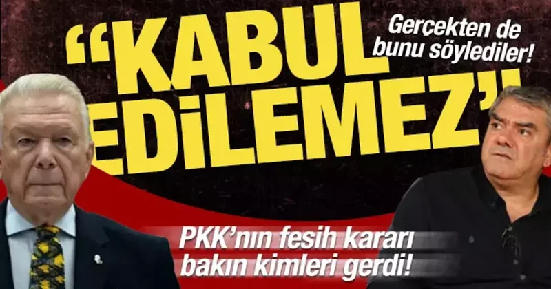 Uğur Dündar ve Yılmaz Özdil’in PKK nın fesih kararından rahatsızlığı