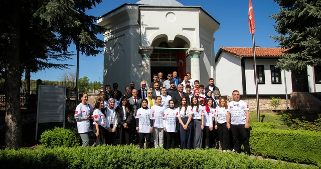 Kütahya da gençler tarihi göç yolu nda yürüyüş yaptı Kütahya Haberleri