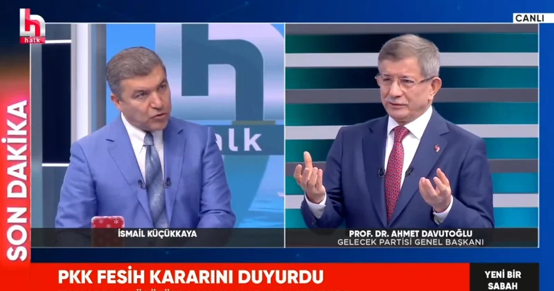 Ahmet Davutoğlu ndan kritik PKK yorumu