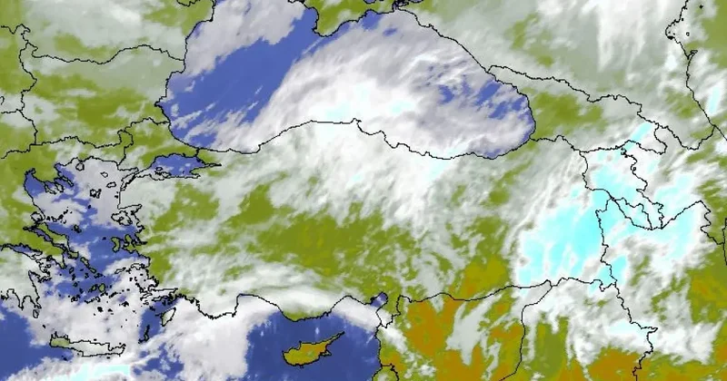 Yeni harita yayımlandı! Meteoroloji den peş peşe uyarı