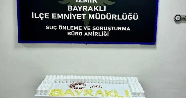 İzmir de 53 bin sentetik ecza ele geçirildi; 1 gözaltı İzmir Haberleri