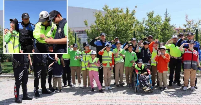 Özel çocukların Polis olma hayali gerçek oldu Hayat Haberleri