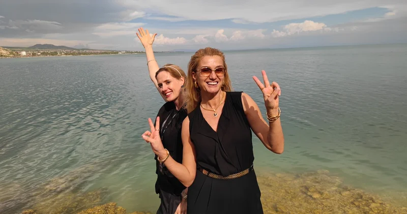 Wilma Elles ile Tuğba Özay Van Gölü ne gitti Magazin haberleri