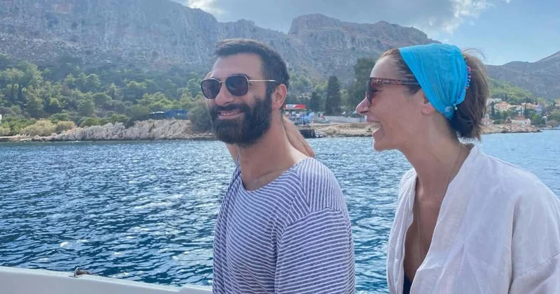 Sıla dan İlker Kaleli ye Meis Adası nda romantik kutlama Magazin haberleri
