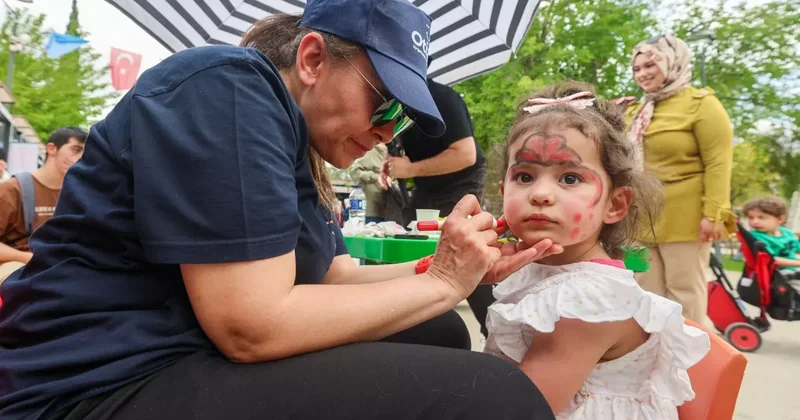 Türkiye’nin ilk anne bebek festivali renkli görüntülerle son buldu