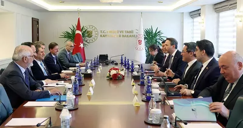 Bakan Bayraktar, IRENA Genel Direktörü La Camera ile bir araya geldi