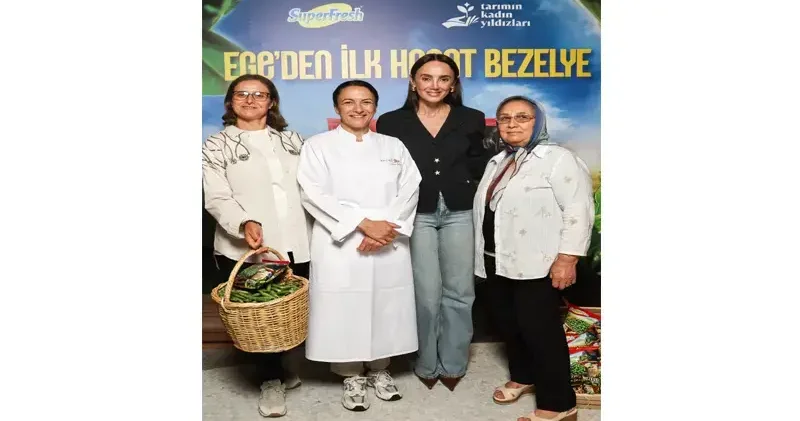 SuperFresh’in desteğiyle üretilen ‘Ege’den Hasat’ bezelyesi tüketiciyle buluştu