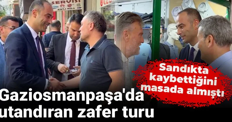 Sandıkta kaybettiğini masada almıştı: Gaziosmanpaşa da utandıran zafer turu