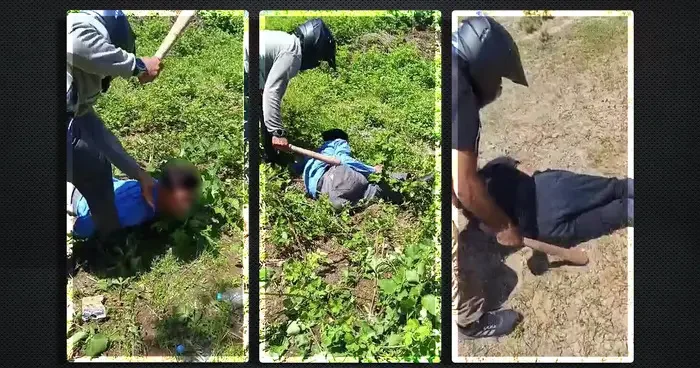 Otoyol kenarına götürdüğü iki kişiyi öldüresiye dövdü! Kurban olayım yapma diye yalvardı