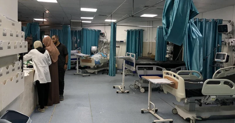 Gazze deki hastanelerde kan ünitelerinde sıkıntı yaşanıyor