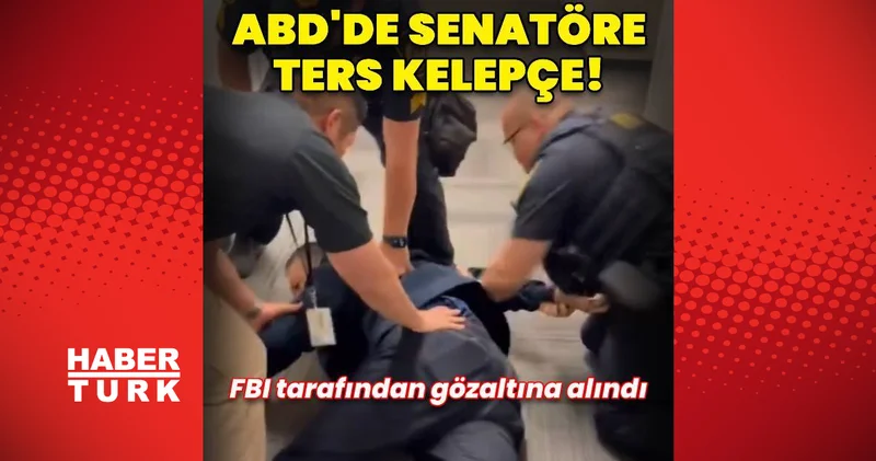 ABD de bir senatöre ters kelepçe takıldı Dış Haberler
