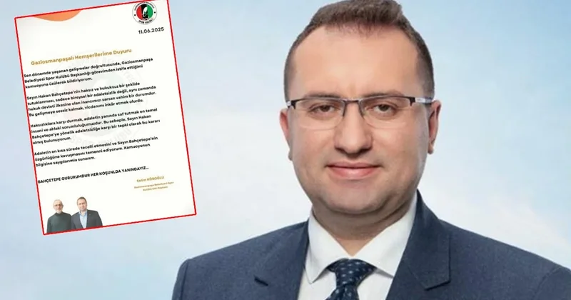Selim Köroğlu, tutuklamalar haksız dedi, başkanlıktan istifa etti Sözcü Gazetesi